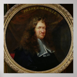 Portrait of Pierre Corneille Poster