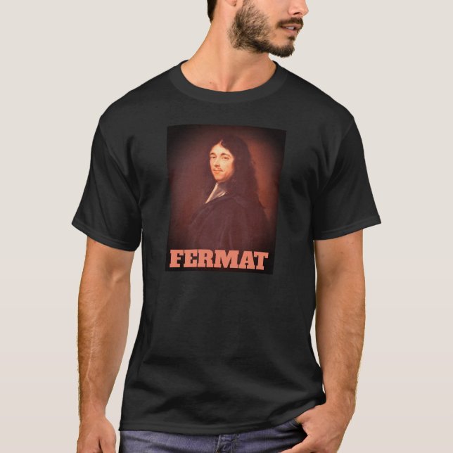 Portrait of Pierre de Fermat T-Shirt (Front)