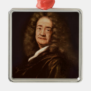 Portrait of Pierre Puget Metal Tree Decoration