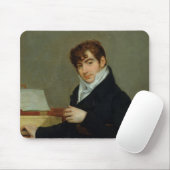 Portrait of Pierre Zimmermann  1808 Mouse Mat (With Mouse)