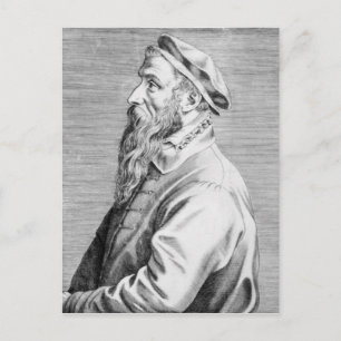Portrait of Pieter Brueghel the Elder Postcard