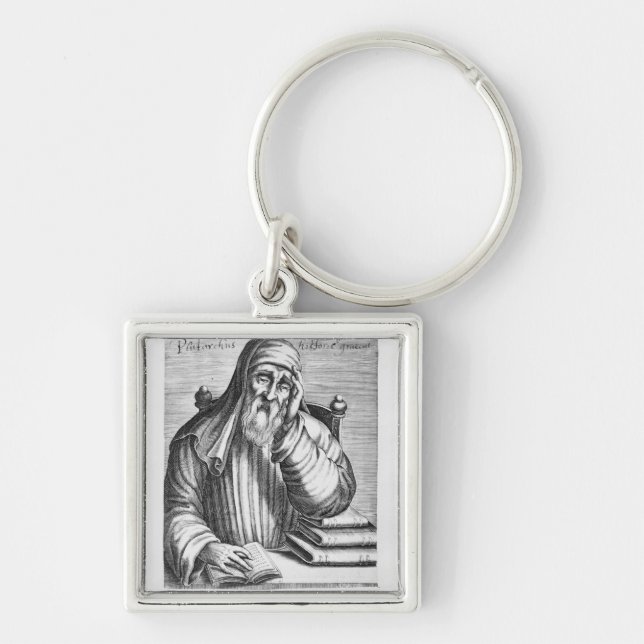 Portrait of Plutarch Key Ring (Front)