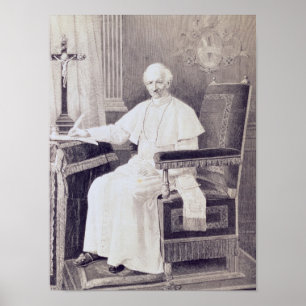 Portrait of Pope Leo XIII Poster