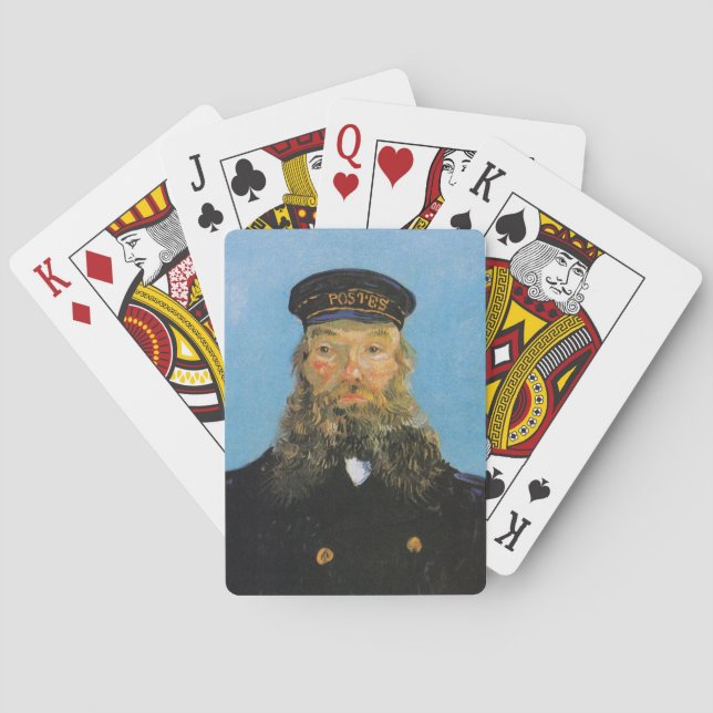 Portrait of Postman Roulin | Vincent van Gogh Playing Cards (Back)
