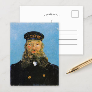 Portrait of Postman Roulin Vincent van Gogh Postcard