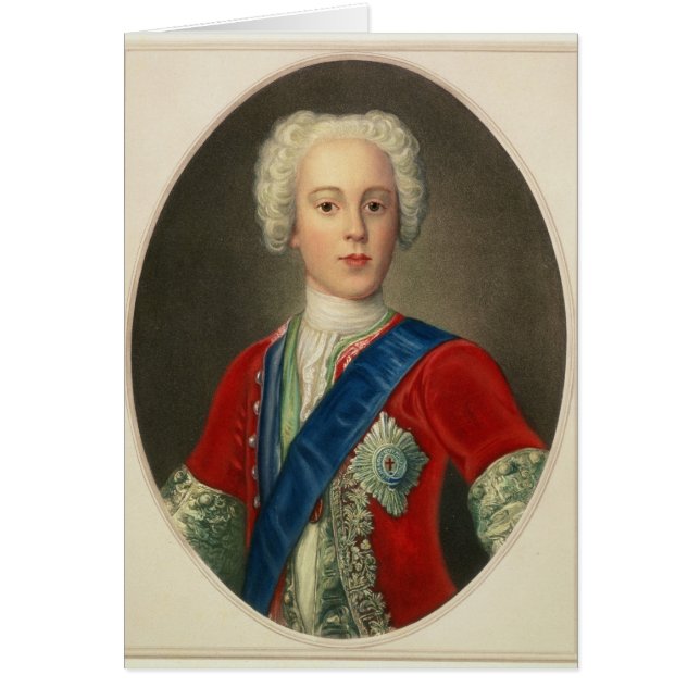 Portrait of Prince Charles Edward (Front)