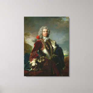 Portrait of Prince Jacques 1er Grimaldi (oil on ca Canvas Print