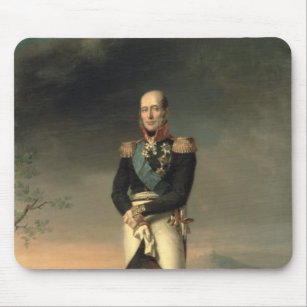 Portrait of Prince Mikhail Barclay de Tolly Mouse Mat