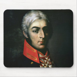 Portrait of Prince Peter Bagration Mouse Mat
