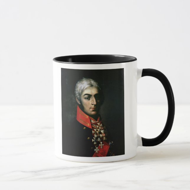 Portrait of Prince Peter Bagration Mug (Right)