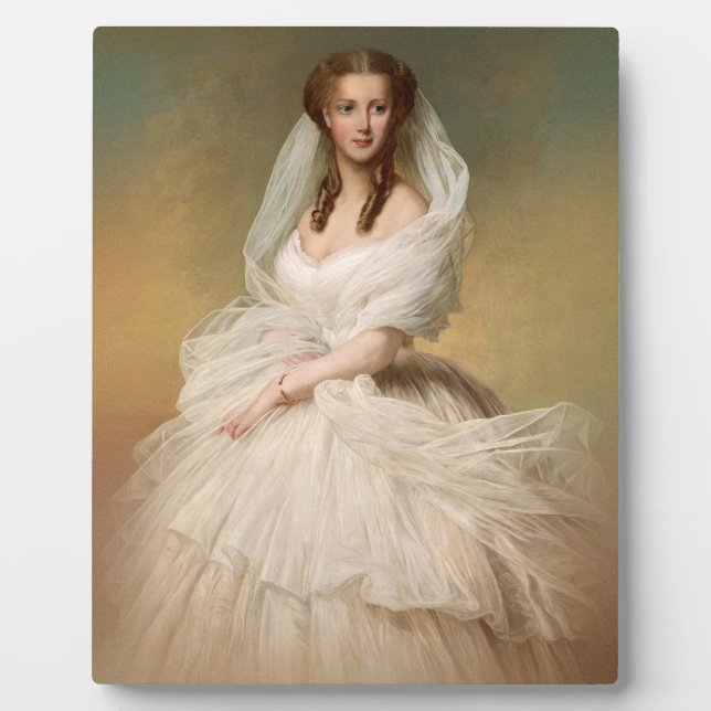 Portrait Of Princess Alexandra Plaque (Front)