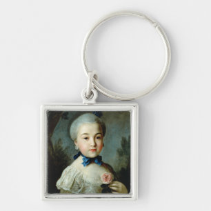 Portrait of Princess Charlotte Sophia Key Ring