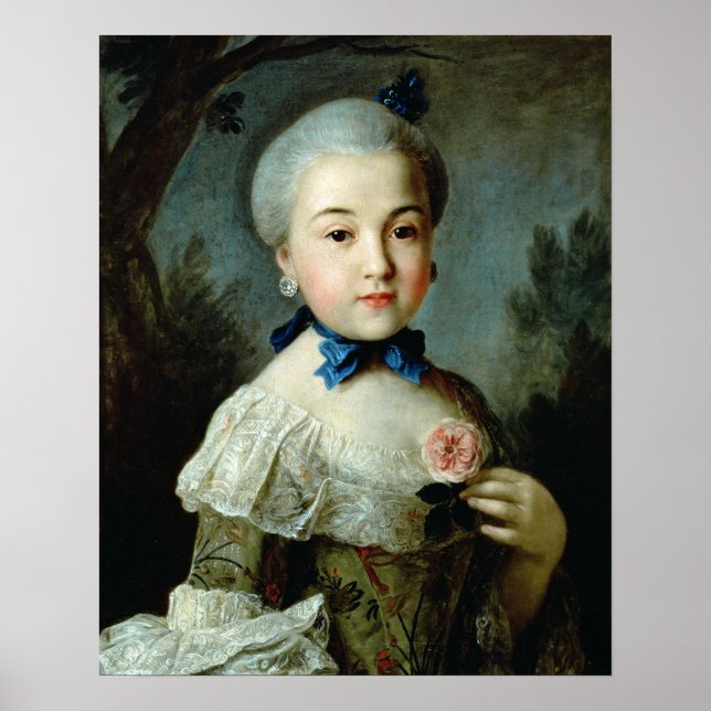 Portrait of Princess Charlotte Sophia Poster (Front)