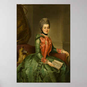Portrait of Princess Frederika Sophia Wilhelmina Poster
