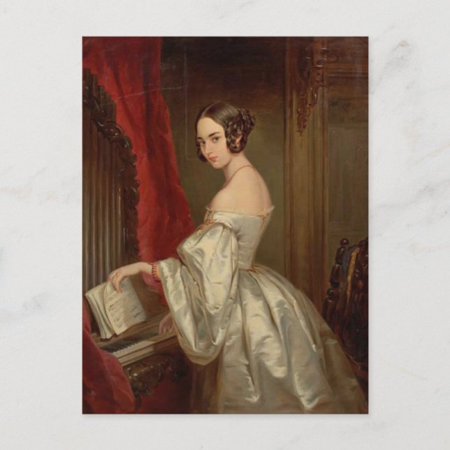 Portrait of Princess Maria Ivanovna Kochubey  Postcard (Front)