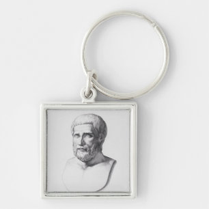 Portrait of Pythagoras Key Ring