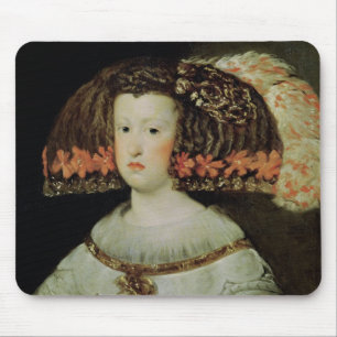 Portrait of Queen Maria Anna of Spain Mouse Mat