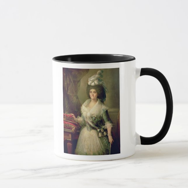 Portrait of Queen Maria Luisa Mug (Right)