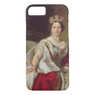 Portrait of Queen Victoria (1819-1901) 1859 (oil o iPhone 8/7 Case