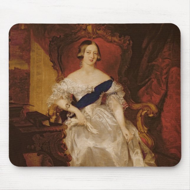 Portrait of Queen Victoria Mouse Mat (Front)