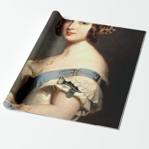 Portrait Of Queen Victoria Wrapping Paper