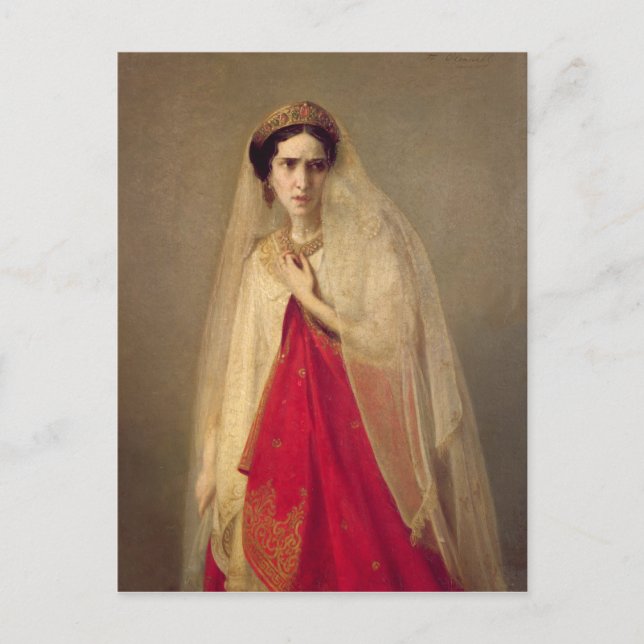 Portrait of Rachel Postcard (Front)