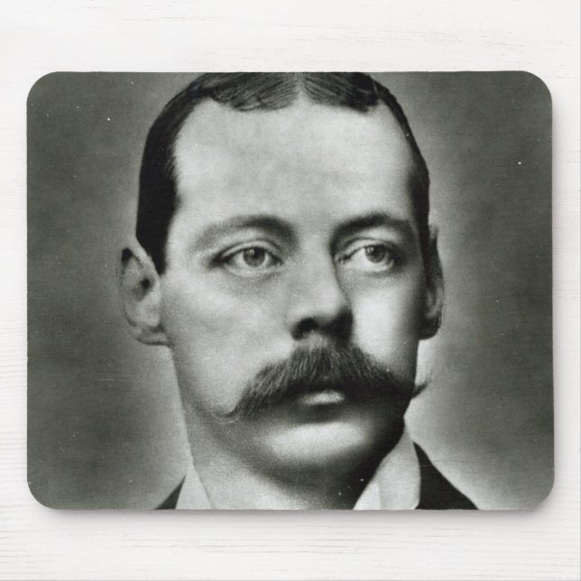 Portrait of Randolph Churchill Mouse Mat (Front)