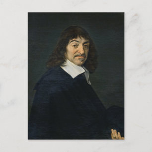 Portrait of Rene Descartes c.1649 Postcard