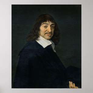 Portrait of Rene Descartes c.1649 Poster