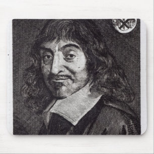 Portrait of Rene Descartes Mouse Mat