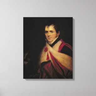 Portrait of Rev. Edward Daniel Clarke  c.1822 Canvas Print