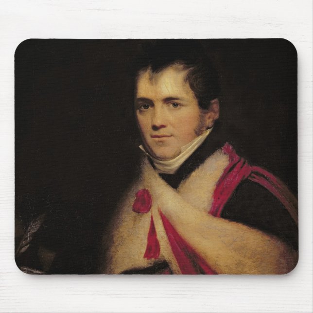 Portrait of Rev. Edward Daniel Clarke  c.1822 Mouse Mat (Front)