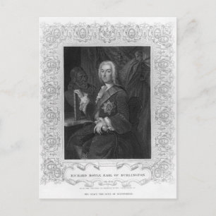 Portrait of Richard Boyle, Earl of Burlington Postcard