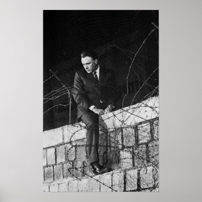 Portrait of Richard Burton Poster (Front)