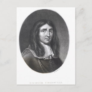 Portrait of Richard Cromwell Postcard