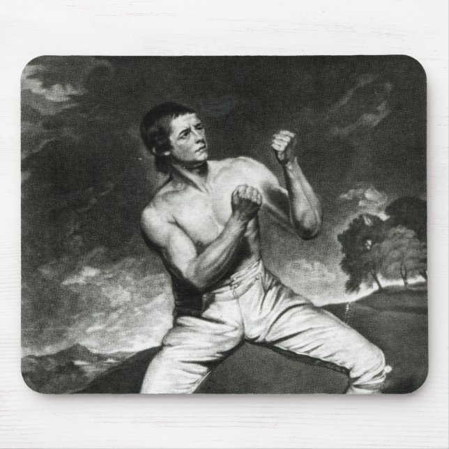 Portrait of Richard Humphreys Mouse Mat (Front)