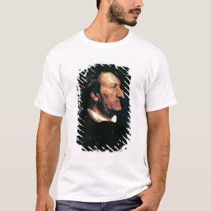 Portrait of Richard Wagner (1813-83) (oil on canva T-Shirt