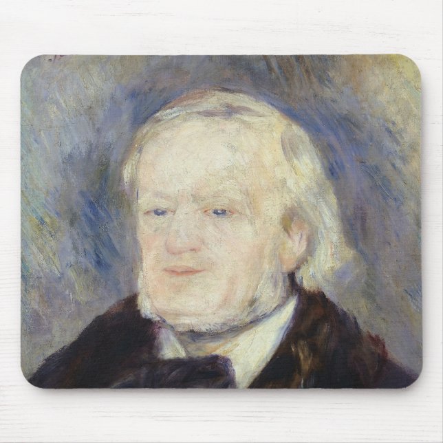 Portrait of Richard Wagner  1882 Mouse Mat (Front)