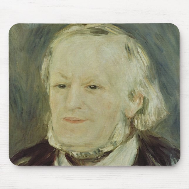 Portrait of Richard Wagner , 1893 Mouse Mat (Front)
