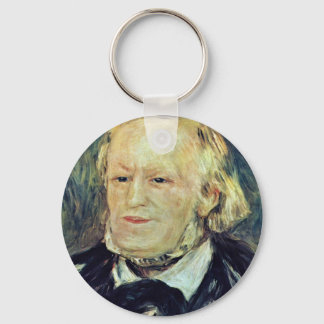 Portrait Of Richard Wagner By Pierre-Auguste Key Ring