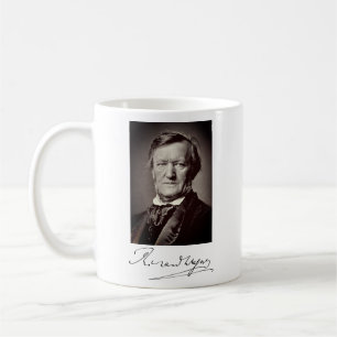 Portrait of Richard Wagner Coffee Mug