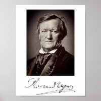 Portrait of Richard Wagner