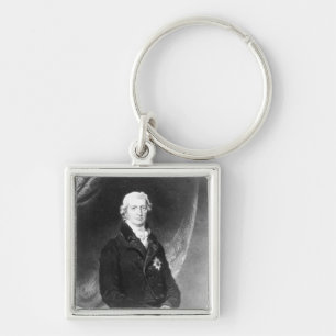 Portrait of Robert Banks Jenkinson Key Ring