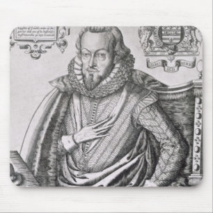Portrait of Robert Cecil (1563-1612) 1st Earl of S Mouse Mat