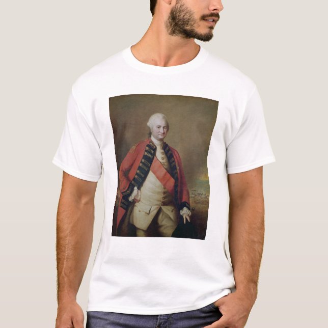 Portrait of Robert Clive  1st Baron Clive, 1773 T-Shirt (Front)