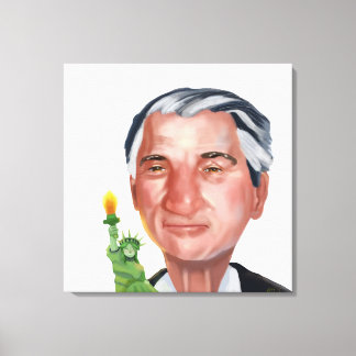 Portrait of Robert Deniro Canvas Print