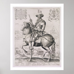 Portrait of Robert Devereux (1566-1601) 2nd Earl o Poster