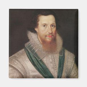 Portrait of Robert Devereux c.1596 Magnet