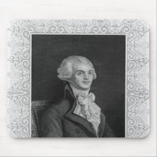 Portrait of Robespierre Mouse Mat