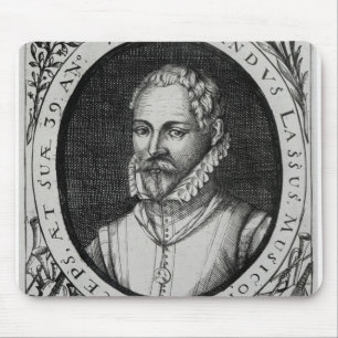 Portrait of Roland de Lassus Mouse Mat